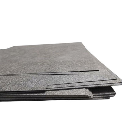 Manta de fibra de titânio de 12-20 μm de largura e tamanho de poro ideal para aplicações industriais