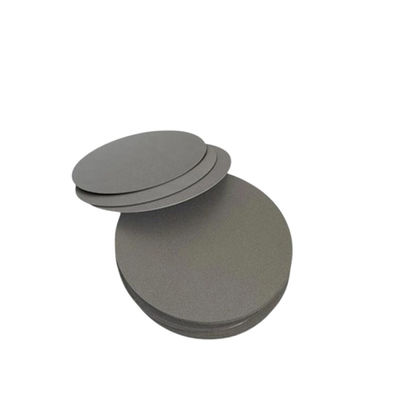 Filtro de fibra de titânio revestido com platina GDL Papel de titânio poroso Célula de eletrólise de hidrogénio