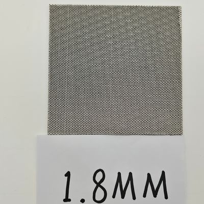 1.8mm Filtro de Fibra de Titânio Placa sinterizada de Titânio porosa assimétrica