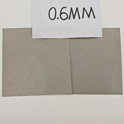 Produção de hidrogénio eletrolítico Ti feltro 0,6 mm Papel de feltro de titânio poroso