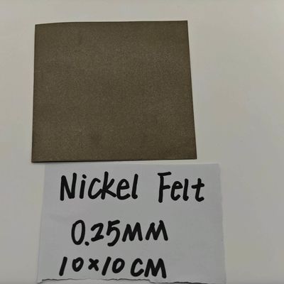 Cortar por laser Filtro de níquel poroso Filtro de fibras metálicas de sinterização a alta temperatura